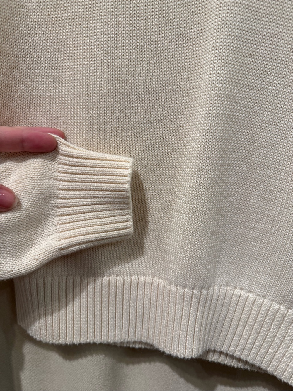 Lilla P Denim Collared Polo Sweater - Picture 4 of 9